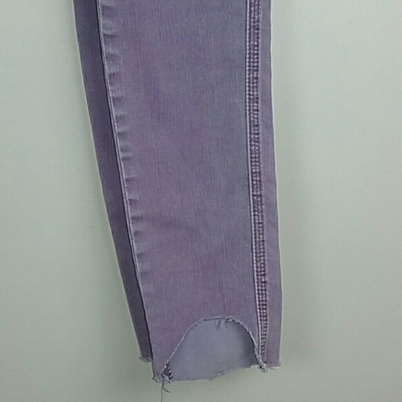Free People skinny jeans raw hem 25 - Picture 9 of 9